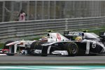 Sergio Perez (Sauber) und Pastor Maldonado (Williams) 