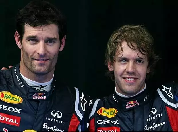 Titel-Bild zur News: Sebastian Vettel, Mark Webber