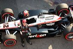 Will Power (Penske) feiert in der Victory Lane