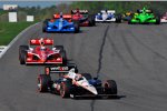 Will Power (Penske), Scott Dixon (Ganassi), Dario Franchitti (Ganassi) 