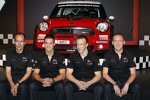 Carlos del Barrio, Dani Sordo, Kris Meeke und Paul Nagle (MINI) 