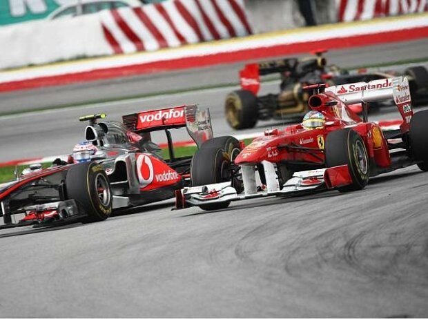 Jenson Button, Fernando Alonso