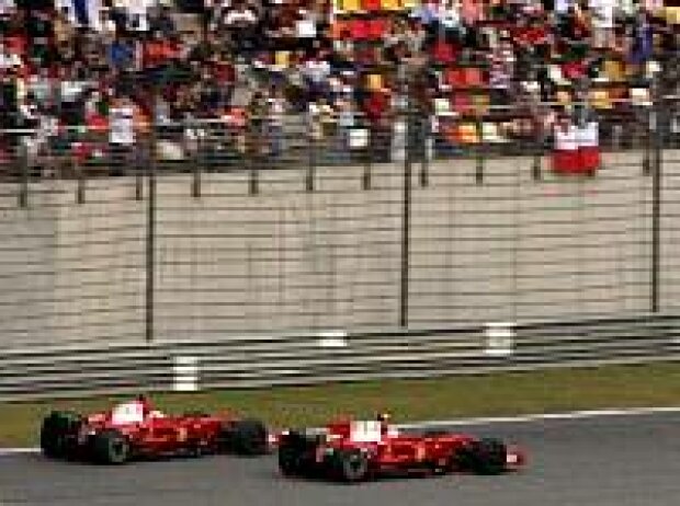Kimi Räikkönen und Felipe Massa Kimi Räikkönen und Felipe Massa