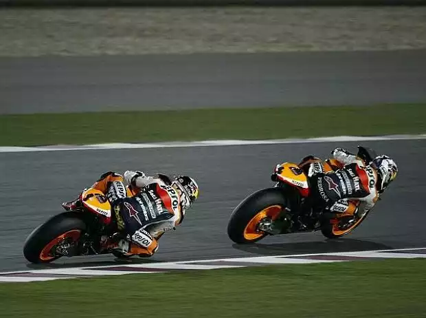 Daniel Pedrosa, Andrea Dovizioso Titel-Bild zur News: Daniel Pedrosa, Andrea Dovizioso
