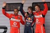 Bild zum Inhalt: Pole auch in China: Vettel deklassiert Button und Co.
