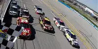 Der Zieleinlauf beim Aaron's 499 in Talladega