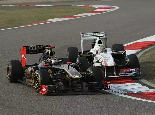 Sergio Perez, Nick Heidfeld Titel-Bild zur News: Sergio Perez, Nick Heidfeld
