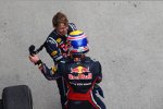 Sebastian Vettel (Red Bull) und Mark Webber (Red Bull) 