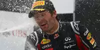 Bild zum Inhalt: Webber kontert: "Endlich ein problemloses Rennen"