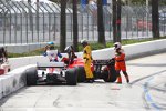 Es hat gekracht: Sebastien Bourdais und Marco Andretti