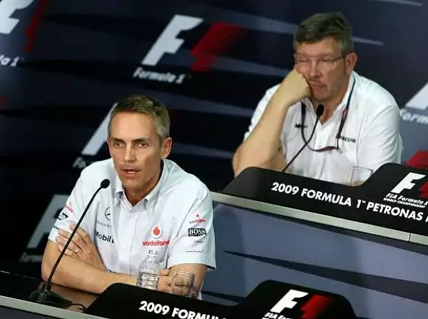 Titel-Bild zur News: Martin Whitmarsh und Ross Brawn