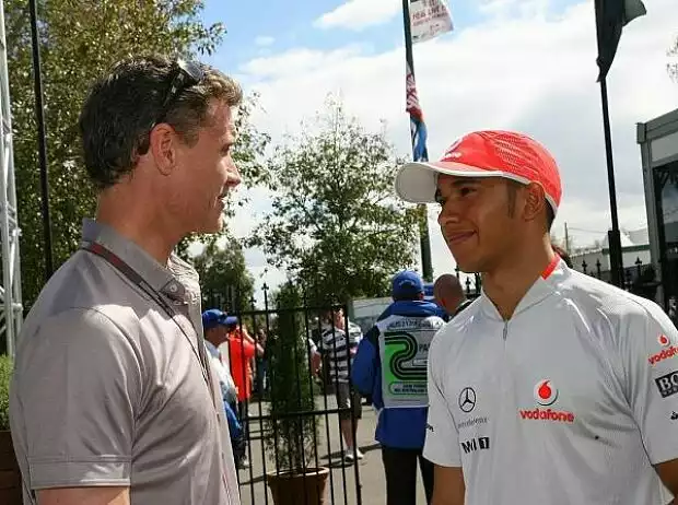 Titel-Bild zur News: Lewis Hamilton, David Coulthard