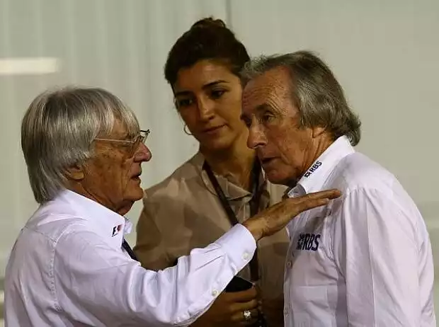Bernie Ecclestone (Formel-1-Chef), Jackie Stewart Titel-Bild zur News: Bernie Ecclestone (Formel-1-Chef), Jackie Stewart