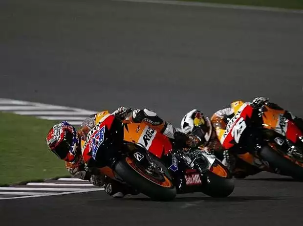 Daniel Pedrosa, Casey Stoner Titel-Bild zur News: Daniel Pedrosa, Casey Stoner
