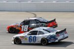 Carl Edwards (Roush) und Kyle Busch (Gibbs) lieferten sich ein packendes Duell