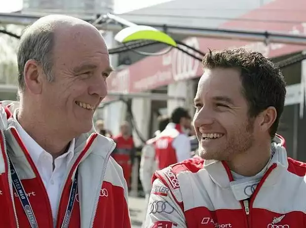 Wolfgang Ullrich (Audi Sportchef), Timo Scheider Titel-Bild zur News: Wolfgang Ullrich (Audi Sportchef), Timo Scheider