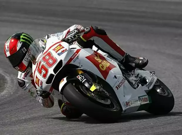 Marco Simoncelli Titel-Bild zur News: Marco Simoncelli