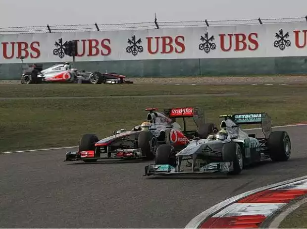 Lewis Hamilton, Nico Rosberg Titel-Bild zur News: Lewis Hamilton, Nico Rosberg