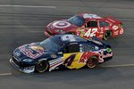 Kasey Kahne (Red Bull) und Juan Pablo Montoya (EGR) 