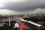 Dunkle Wolken über Sao Paulo