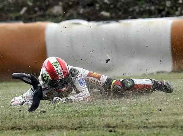 Marco Simoncelli Titel-Bild zur News: Marco Simoncelli