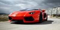 Bild zum Inhalt: Pressepräsentation Lamborghini Aventador: Kampfjet mit Straßenzulassung