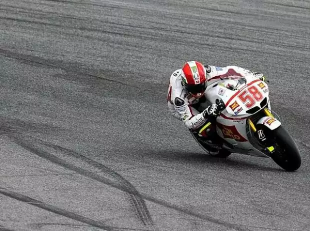 Marco Simoncelli Titel-Bild zur News: Marco Simoncelli