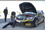 Der Splitter ist weg, viele Kieselsteine sind da: Die #25 nach dem Ausritt von Stefan Ziegler