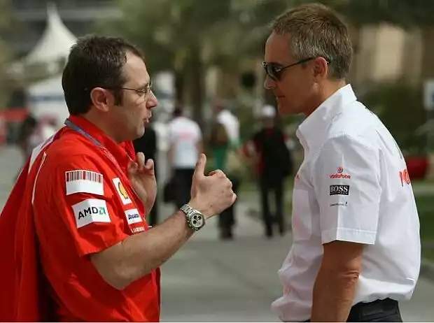 Stefano Domenicali und Martin Whitmarsh Titel-Bild zur News: Stefano Domenicali und Martin Whitmarsh