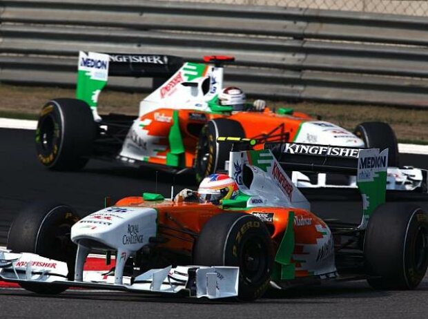 Adrian Sutil, Paul di Resta Adrian Sutil, Paul di Resta