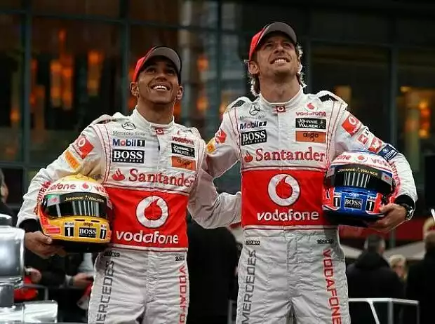 Lewis Hamilton, Jenson Button Titel-Bild zur News: Lewis Hamilton, Jenson Button