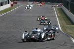 Timo Bernhard, Romain Dumas und Mike Rockenfeller (Audi) 