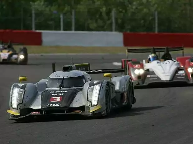 Allan McNish, Tom Kristensen, Rinaldo Capello Titel-Bild zur News: Allan McNish, Tom Kristensen, Rinaldo Capello