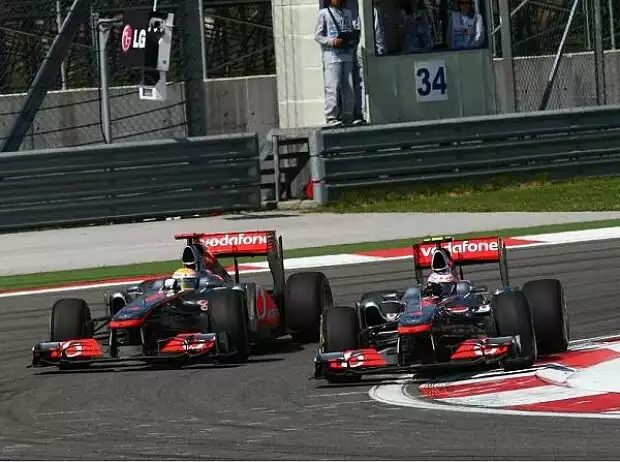 Lewis Hamilton, Jenson Button Titel-Bild zur News: Lewis Hamilton, Jenson Button