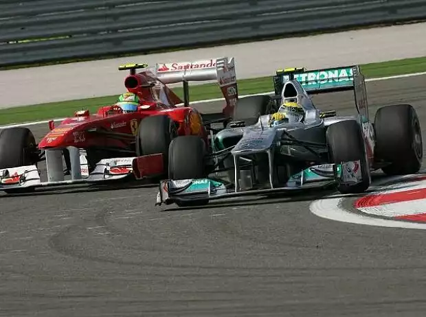 Felipe Massa, Nico Rosberg Titel-Bild zur News: Felipe Massa, Nico Rosberg