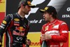 Bild zum Inhalt: Ferrari über Alonsos Podium glücklich - Massa im Pech