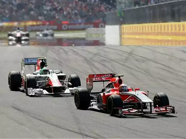Jerome D'Ambrosio, Vitantonio Liuzzi Titel-Bild zur News: Jerome D'Ambrosio, Vitantonio Liuzzi