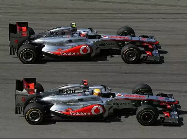 Lewis Hamilton, Jenson Button Titel-Bild zur News: Lewis Hamilton, Jenson Button