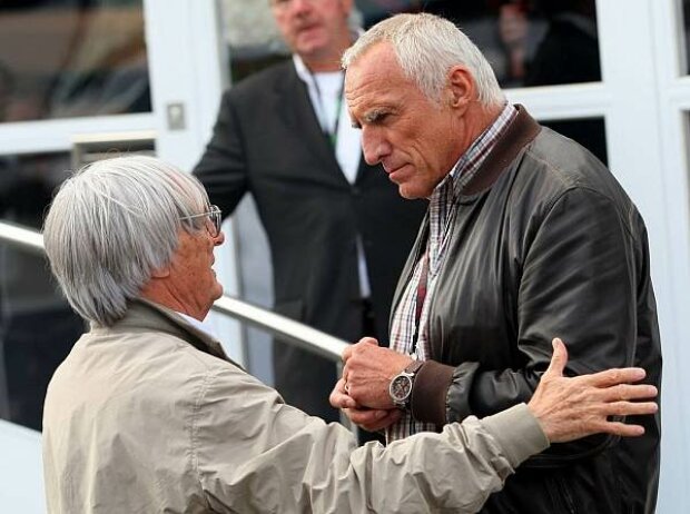 Titel-Bild zur News: Dietrich Mateschitz (Red Bull-Boss), Bernie Ecclestone (Formel-1-Chef)