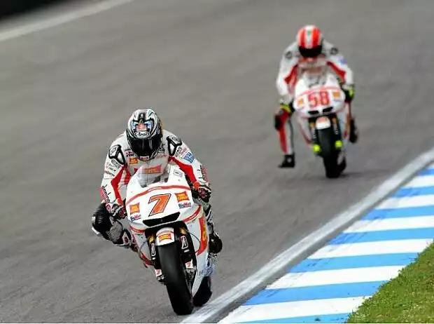 Hiroshi Aoyama, Marco Simoncelli Titel-Bild zur News: Hiroshi Aoyama, Marco Simoncelli