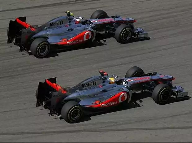 Lewis Hamilton, Jenson Button Titel-Bild zur News: Lewis Hamilton, Jenson Button