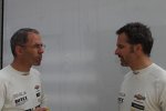 Alain Menu im Gespräch mit Teamkollege Yvan Muller (Chevrolet)