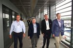 Streckenchef Enrico Ferrari, FIA-Präsident Jean Todt, WTCC-Promoter Marcello Lotti und Alan Gow von der Tourenwagen-Kommission in Monza (von links)