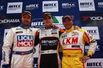  Kristian Poulsen (Engstler), Norbert Michelisz (Zengö) und Darryl O'Young (Bamboo)