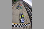 Start zum FedEx 400 mit Jimmie Johnson (Hendrick) an der Spitze