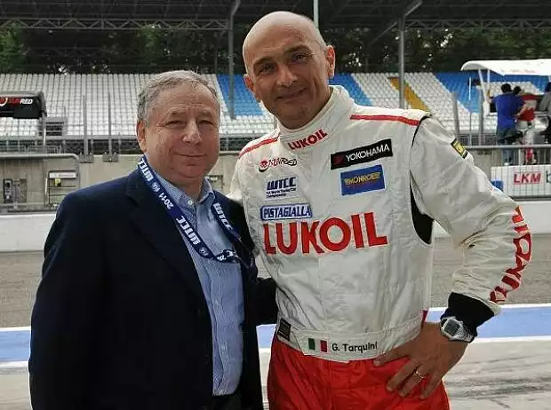 Titel-Bild zur News: Jean Todt, Gabriele Tarquini