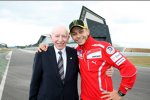 John Surtees und Valentino Rossi (Ducati)