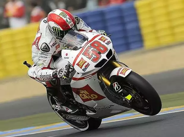 Marco Simoncelli Titel-Bild zur News: Marco Simoncelli
