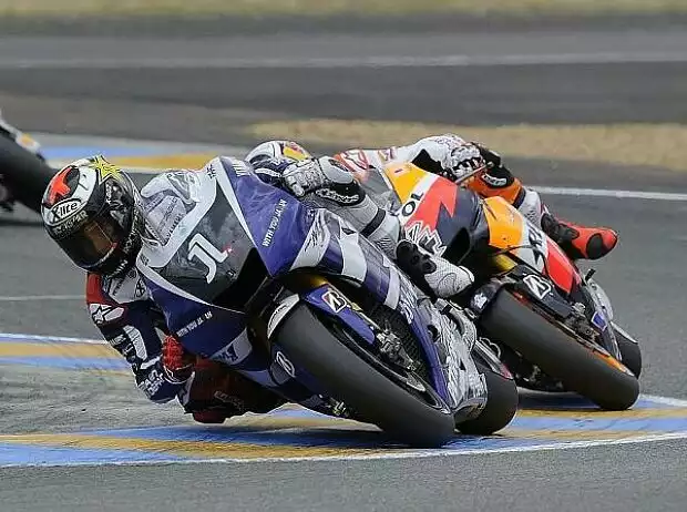 Jorge Lorenzo; Andrea Dovizioso Titel-Bild zur News: Jorge Lorenzo; Andrea Dovizioso