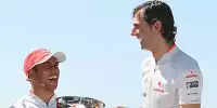 Pedro de la Rosa, Lewis Hamilton